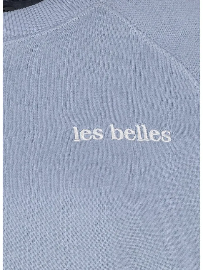Sweatshirt in Hellblau