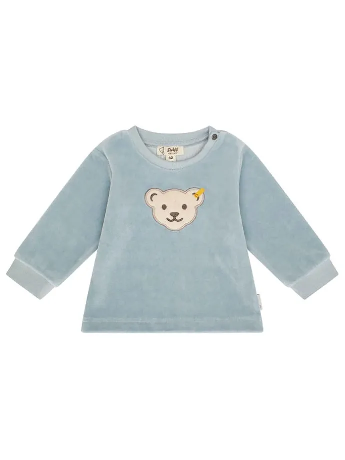 Sweatshirt in Hellblau