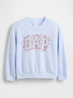 Sweatshirt in Hellblau