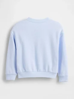 Sweatshirt in Hellblau