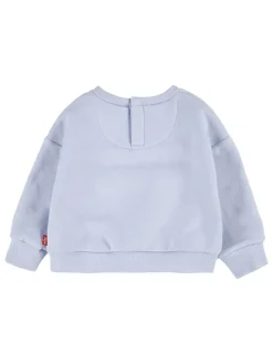 Sweatshirt in Hellblau