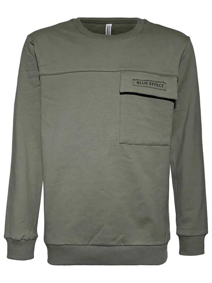 Sweatshirt in Khaki