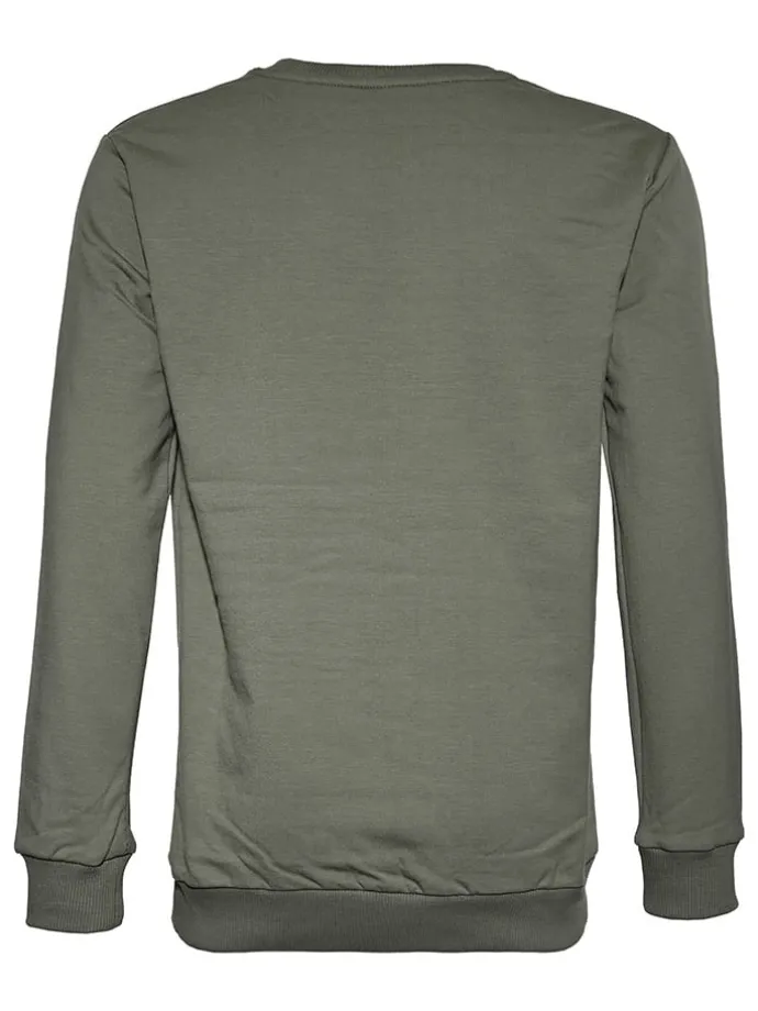 Sweatshirt in Khaki