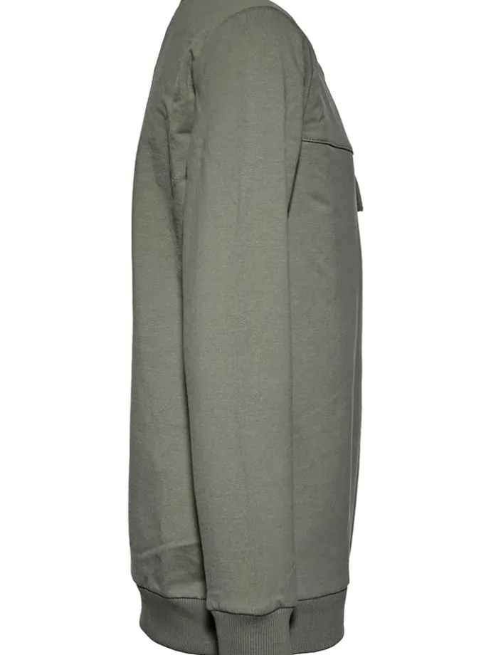 Sweatshirt in Khaki