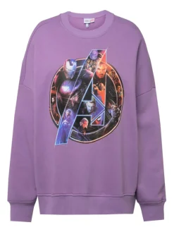 Sweatshirt in lavendel