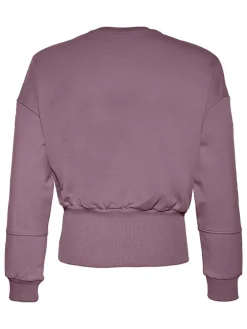 Sweatshirt in Lila