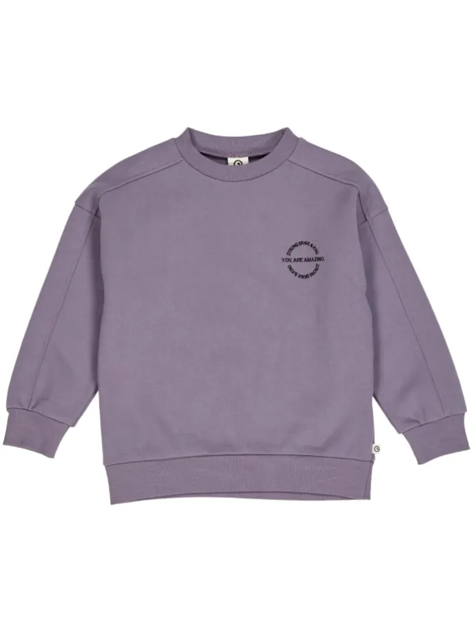Sweatshirt in Lilac fog