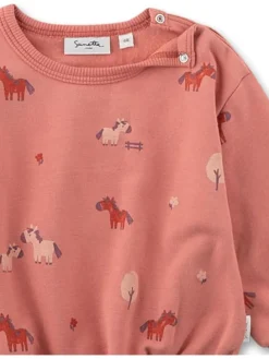 Sweatshirt in Orange