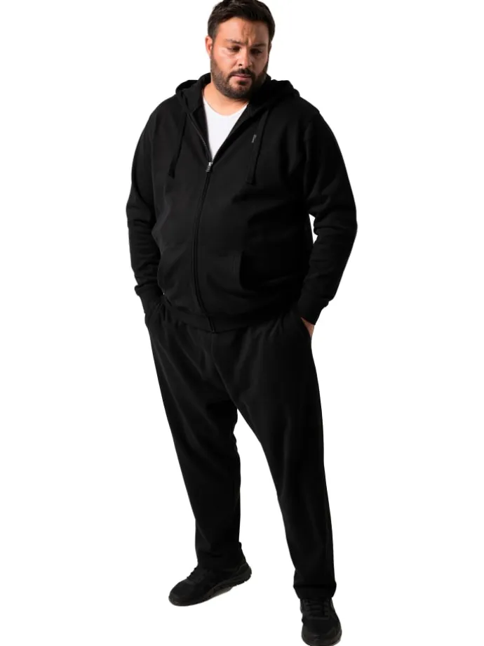 Sweatshirt in schwarz