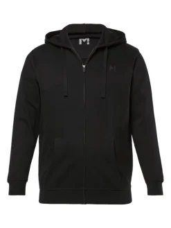 Sweatshirt in schwarz