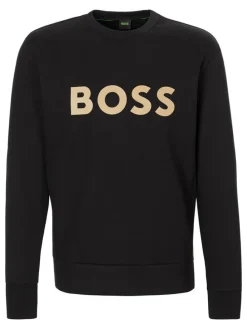 Sweatshirt in Schwarz