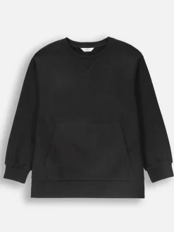 Sweatshirt in Schwarz