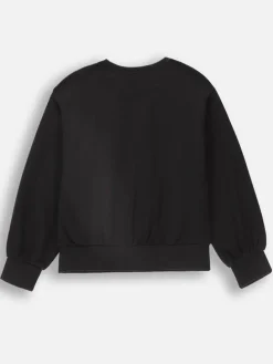 Sweatshirt in Schwarz