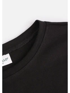 Sweatshirt in Schwarz