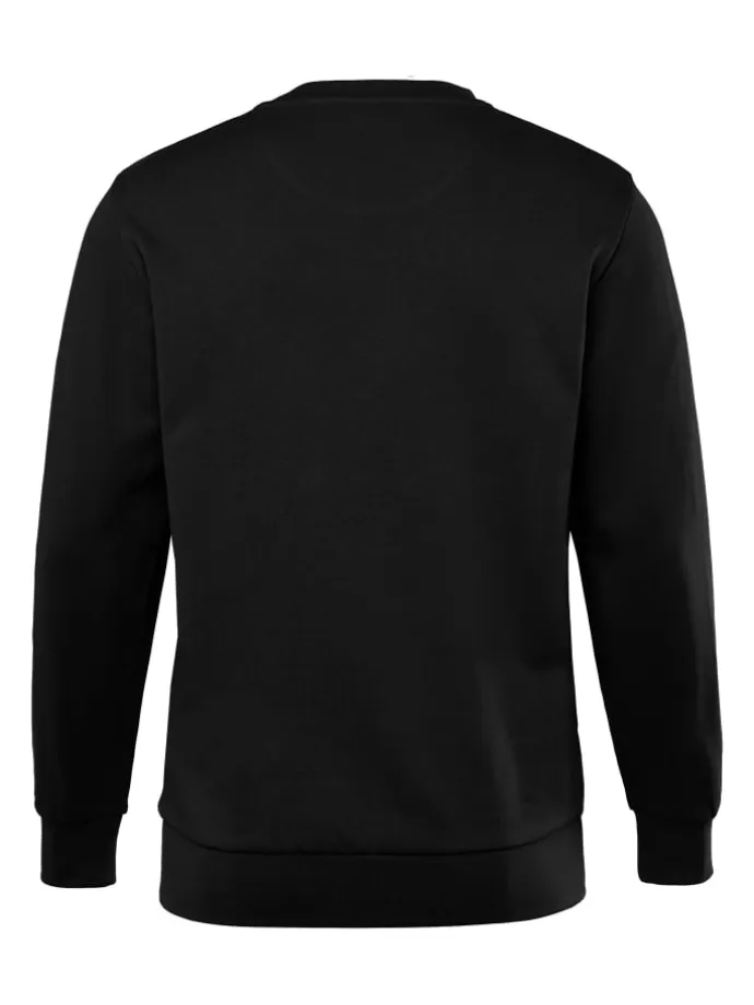 Sweatshirt in schwarz