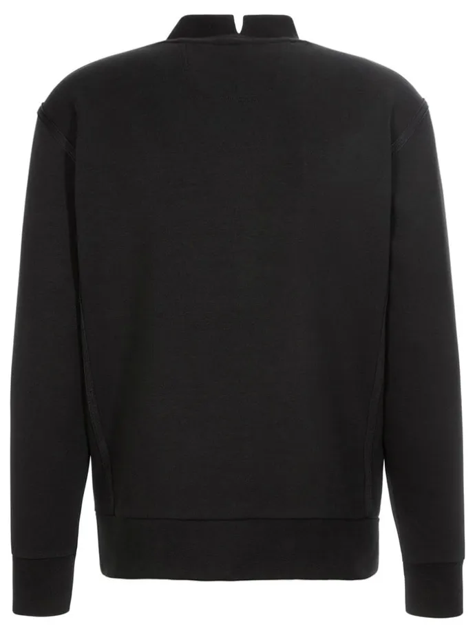 Sweatshirt in Schwarz