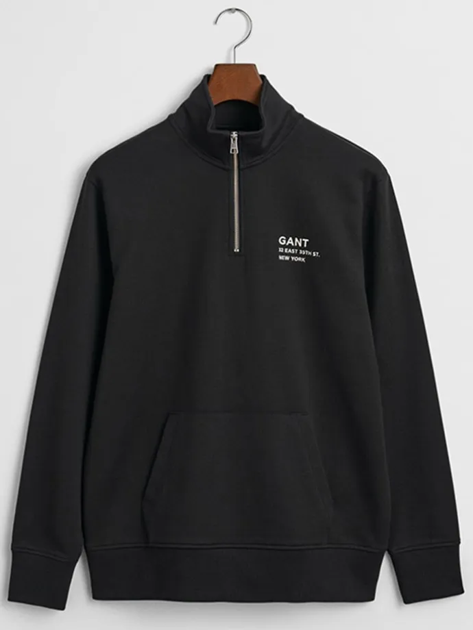 Sweatshirt in Schwarz