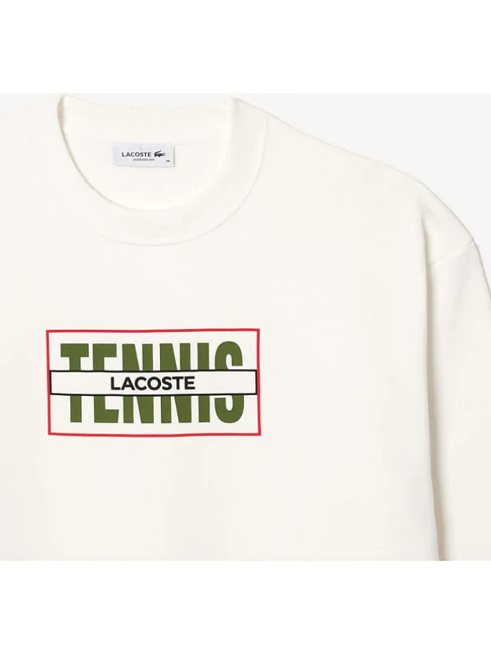 Sweatshirt in Weiß