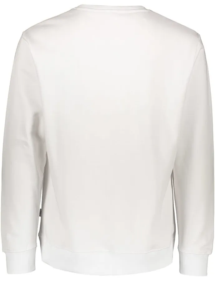 Sweatshirt in Weiß