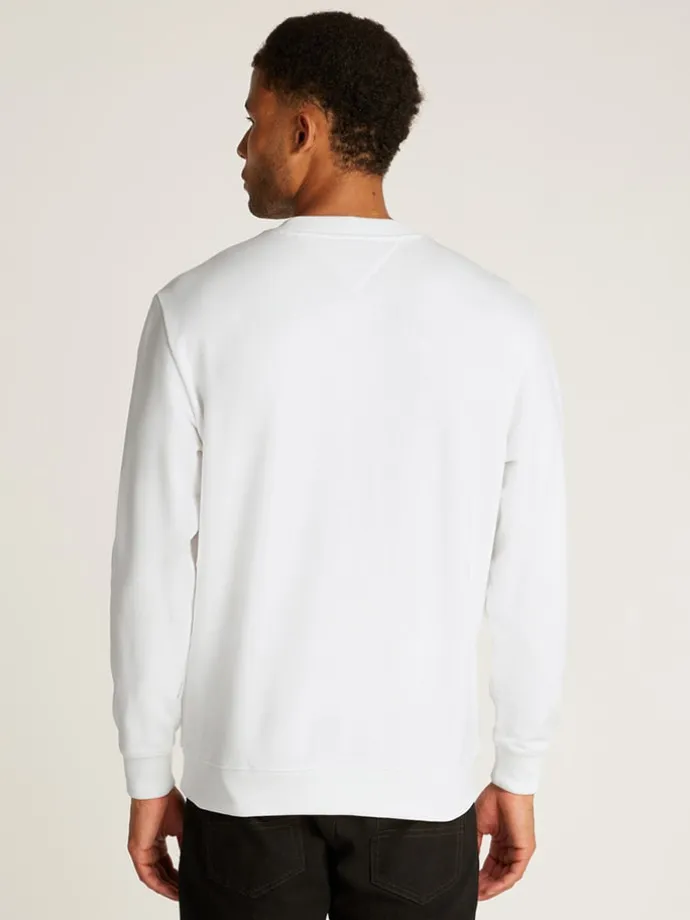 Sweatshirt in Weiß