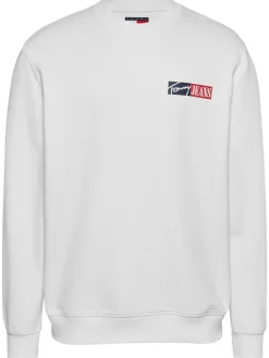 Sweatshirt in Weiß