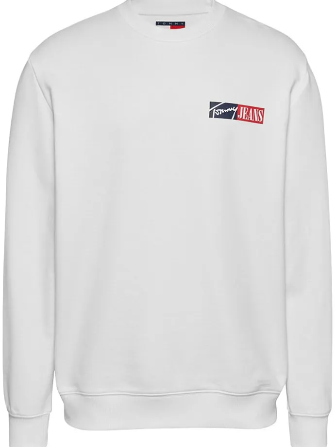 Sweatshirt in Weiß