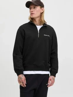 Sweatshirt "Jornorebro" in Schwarz
