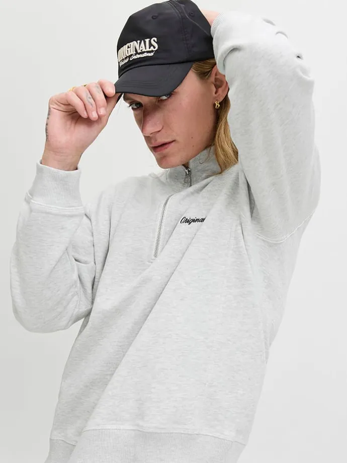 Sweatshirt "Jornorebro" in Grau