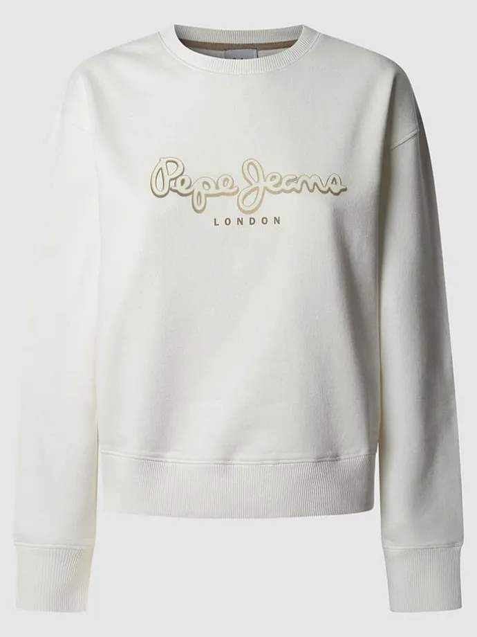 Sweatshirt "Maddy" in Creme