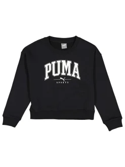 Sweatshirt "Squad" in Schwarz