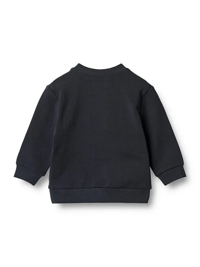 Sweatshirt "Søren" in Dunkelblau