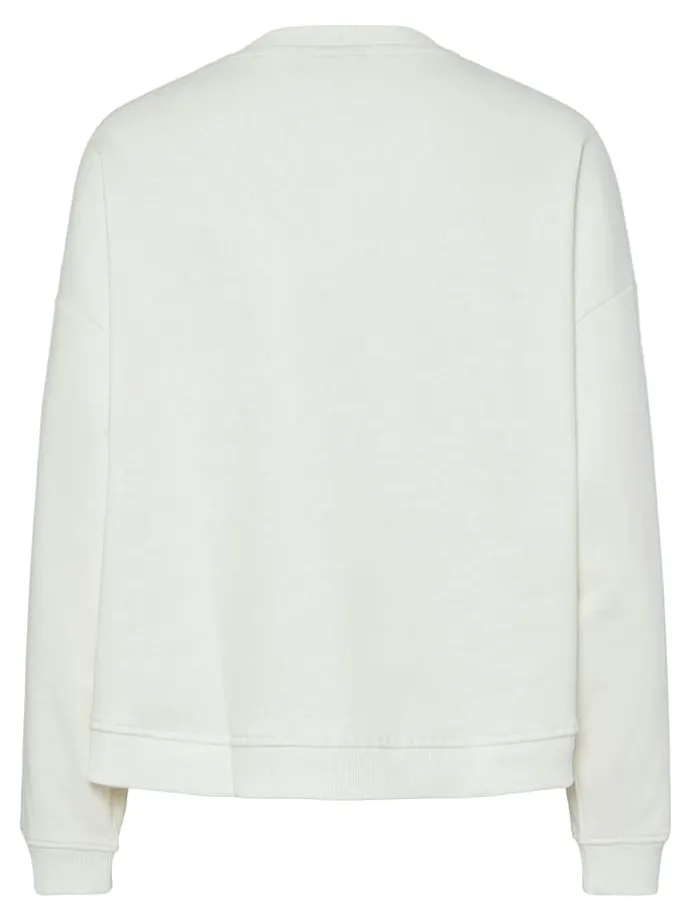 Sweatshirt "Tove" in Weiß