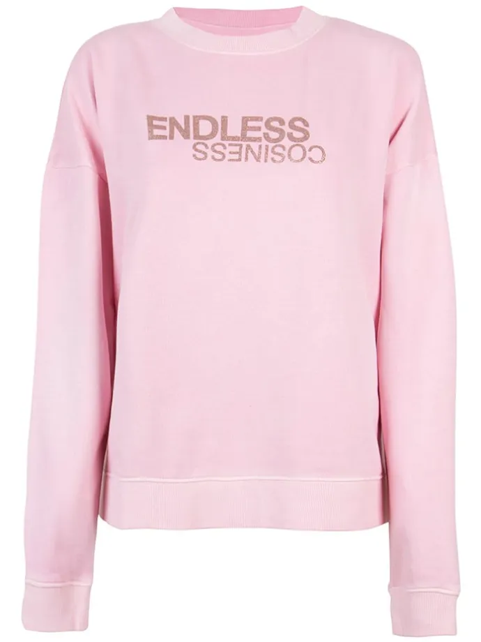 Sweatshirt "Ulia" in Rosa