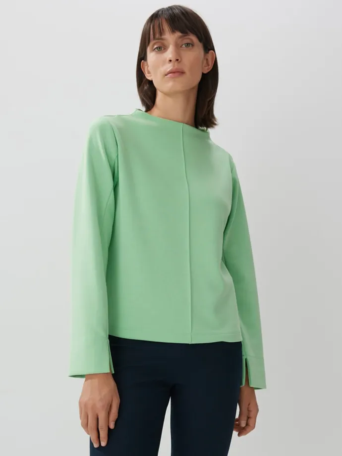Sweatshirt "Uroyah" in Grün