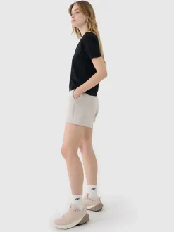 Sweatshorts in Beige