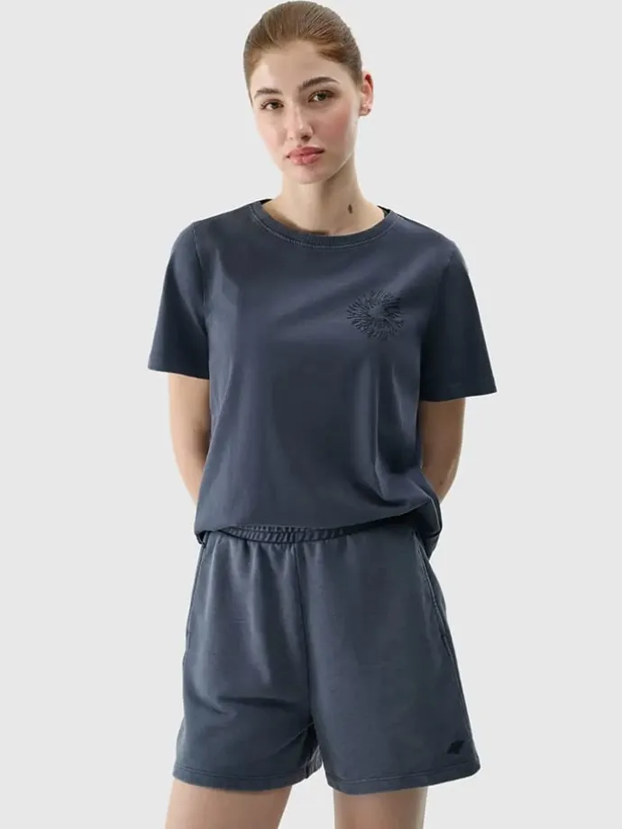 Sweatshorts in Dunkelblau