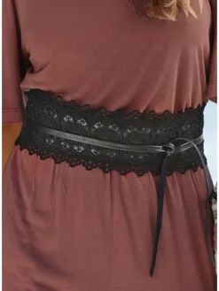 Taillengürtel in schwarz