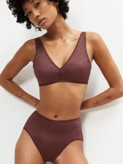 Taillenpanty "Signature Sheer Maxi" in Dunkelbraun