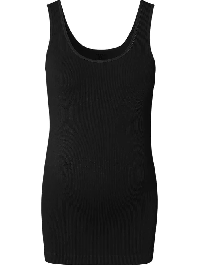 Tanktop Rib Sama in Black