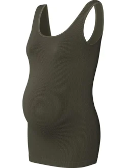 Tanktop Rib Sama in Olive