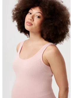 Tanktop Rib Sama in Pale Mauve
