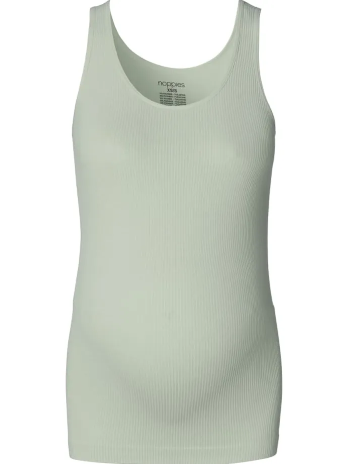 Tanktop Rib Sama in Pigeon