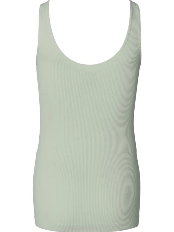 Tanktop Rib Sama in Pigeon