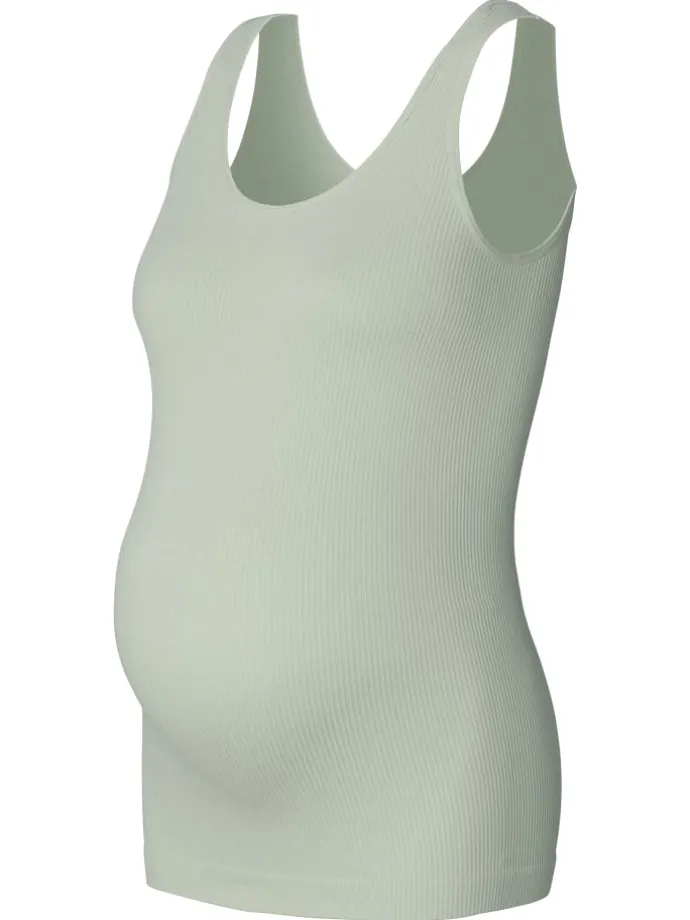 Tanktop Rib Sama in Pigeon