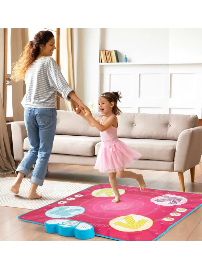 Tanzmatte Kinder in Rosa