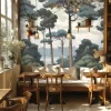 Tapete Hot Spots Forest Braun