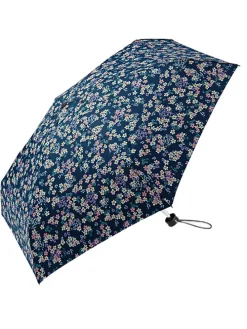 Taschenschirm in Dunkelblau/ Bunt - Ø 90 cm