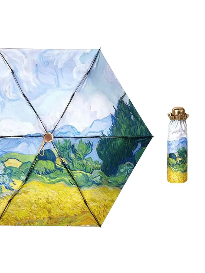 Taschenschirm in Gold - Ø 90 cm