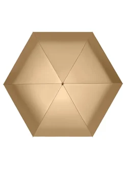 Taschenschirm in Gold - Ø 90 cm