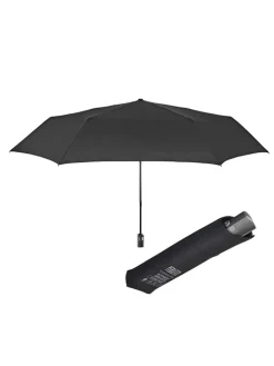 Taschenschirm in Schwarz - Ø 95 cm